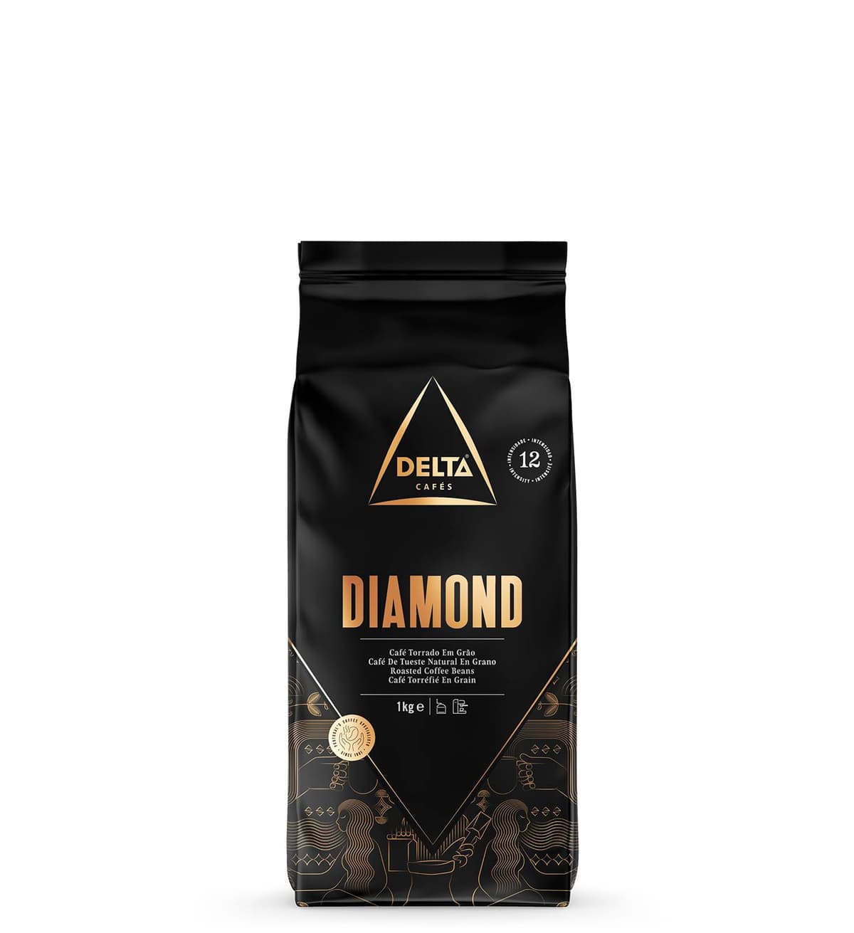 Delta Cafés Lote Superior - Café en Grano - Cuerpo y Sabor Duradero - Sutil Acidez y Aroma Energético - 1 Kg — view 4