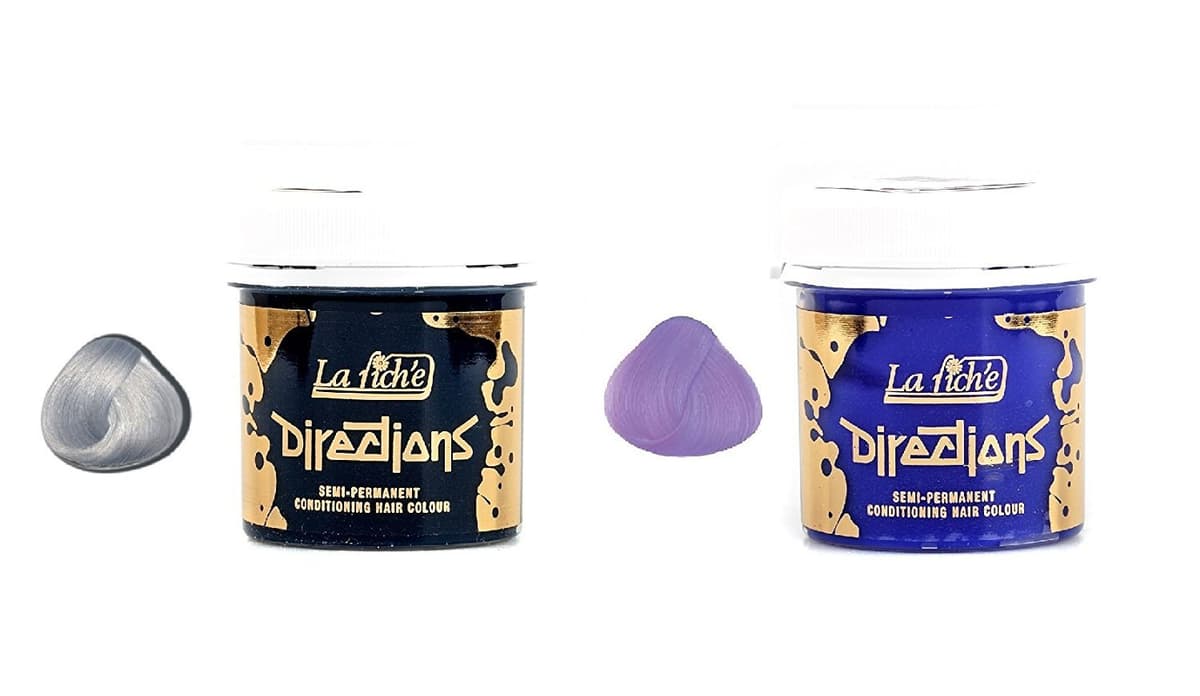 2x La Riche Directions Semi-Permanent Hair Color 100ml Tub - Violet — view 100