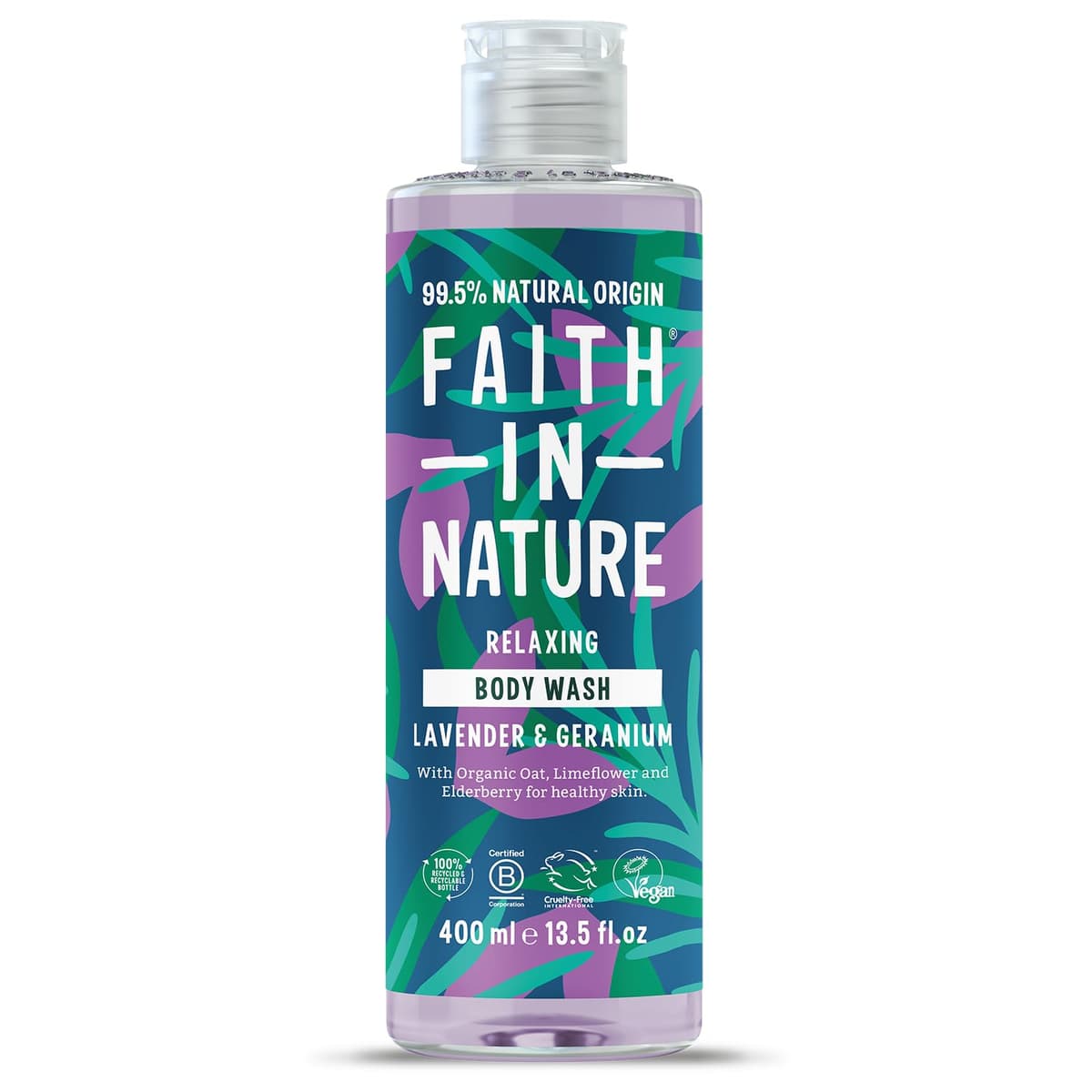 Faith In Nature Natural Aloe Vera Body Wash, Soothing Shower Gel, Vegan and Cruelty Free, No SLS or Parabens, 400 ml — view 15