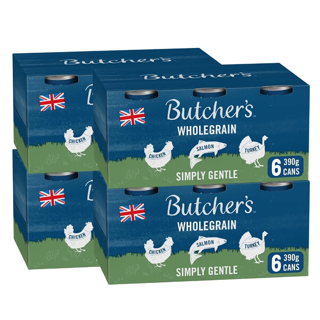 Butcher's Complete Wet Can Adult Dog Food Simply Gentle Loaf Pack 6x390g - Chicken, Salmon & Turkey — view 5