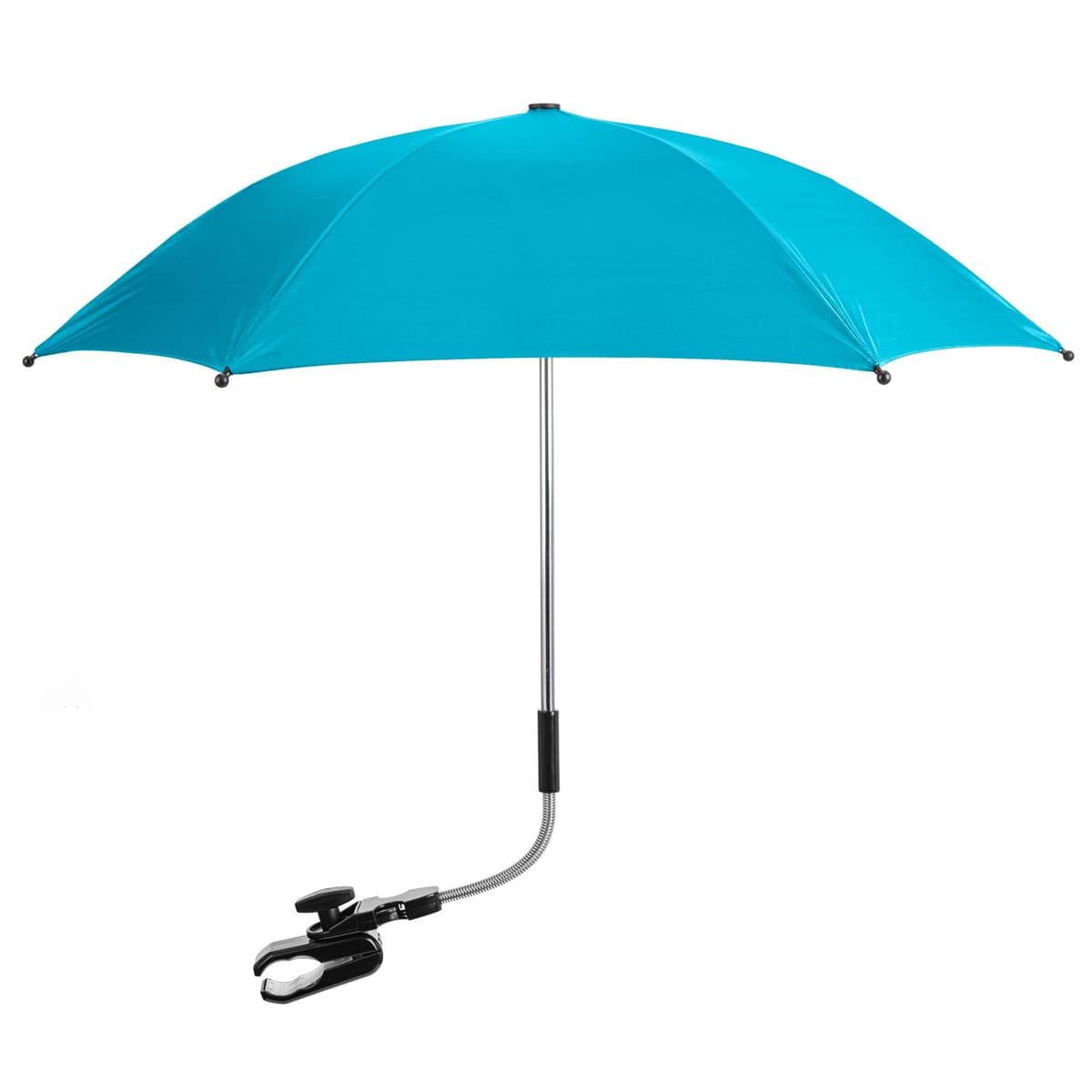 Pushchair Parasol Compatible with Bugaboo – Universal Pram Umbrella with UPF 50+ UV Protection, Adjustable Clip-On Clamp for Stroller & Buggy — view 3