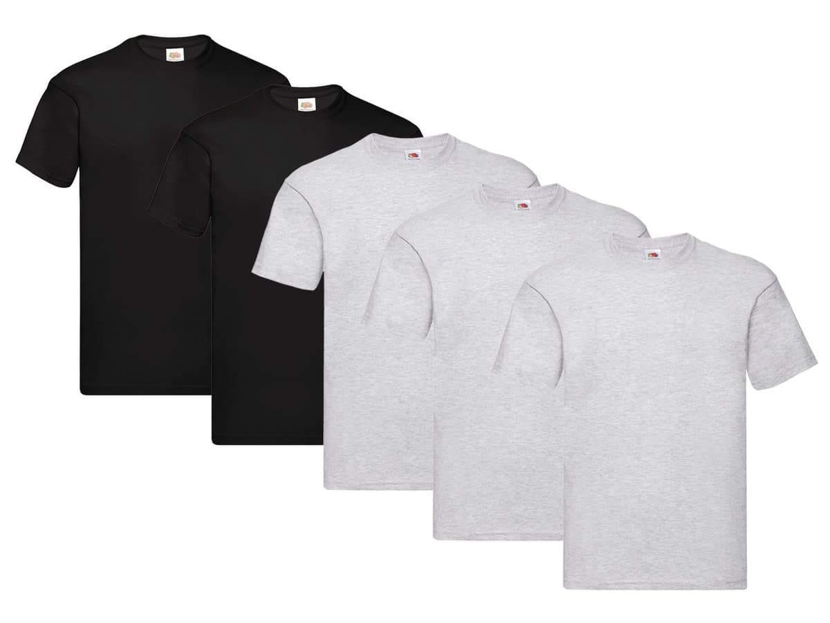 Fruit of the Loom Men's T-Shirt Iconic Tee, Lightweight Ringspun Tee, 5 Pack — view 13