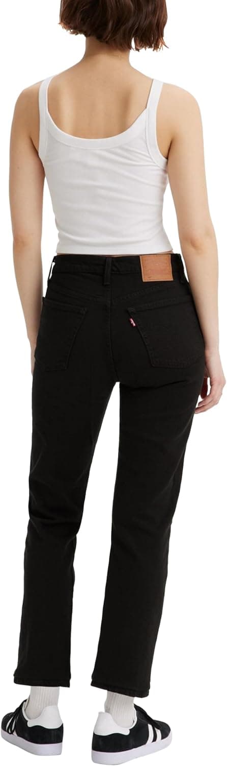 Levi's Women's 501 Crop Jeans 28W / 26L Black Sprout — view 2