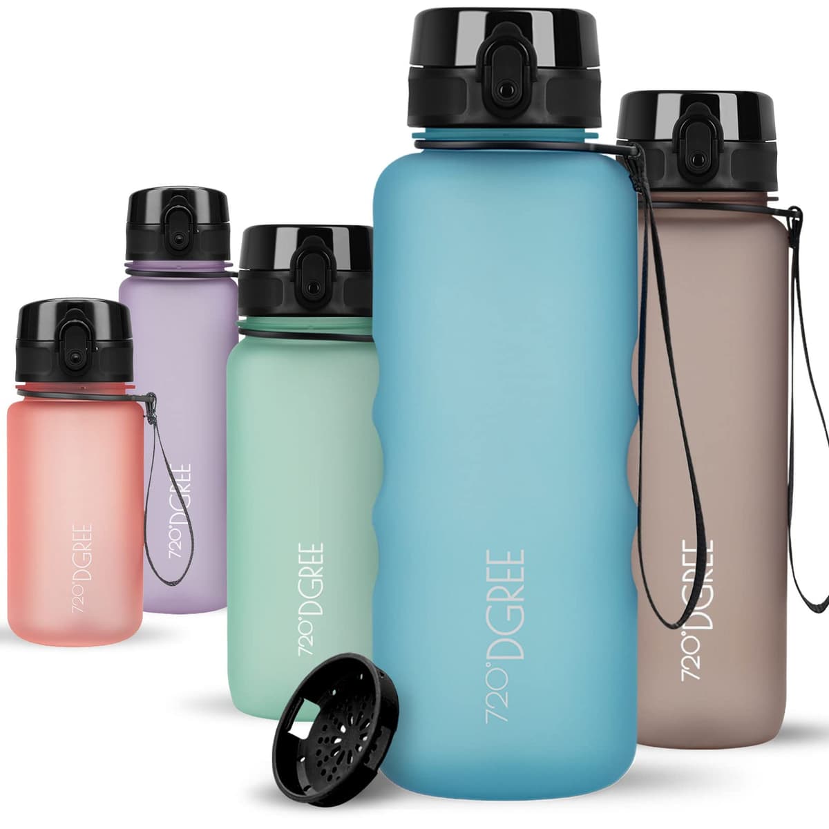 720°DGREE Botella de agua uberBottle – 1,5 litros, 1500ml | Novedosa botella deportiva | Sin BPA | Ideal para niños, fitness, deportes, fútbol, guardería, escuela, pequeños, antigoteo — view 97