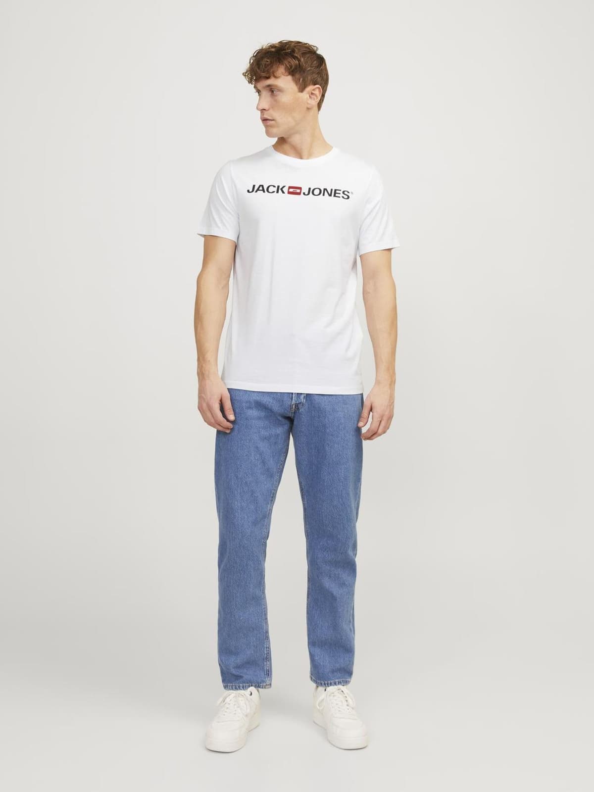 JACK & JONES T-Shirt Basic V-Neck T-Shirt — view 5