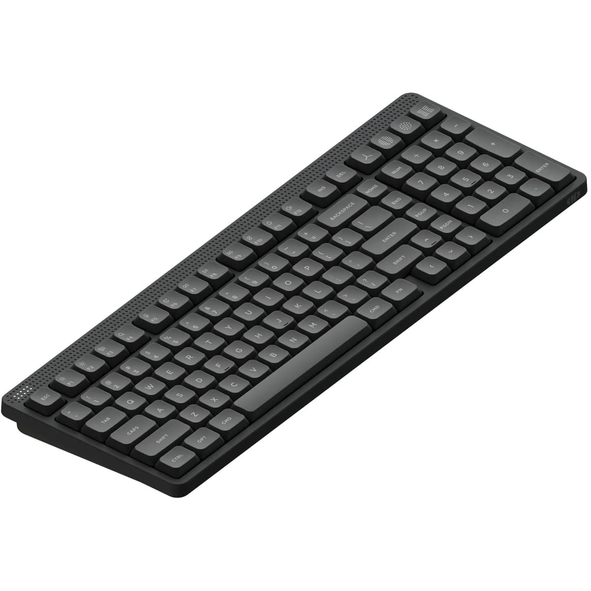 NuPhy Node100 Wireless Mechanical Keyboard, Hot Swappable Custom Low Profile Keyboard, 103 Keys Computer Gaming Keyboards, Supports Touch Gestures, PBT Keycaps, RGB Backlit, Bluetooth/2.4GHz/USB-C — view 10