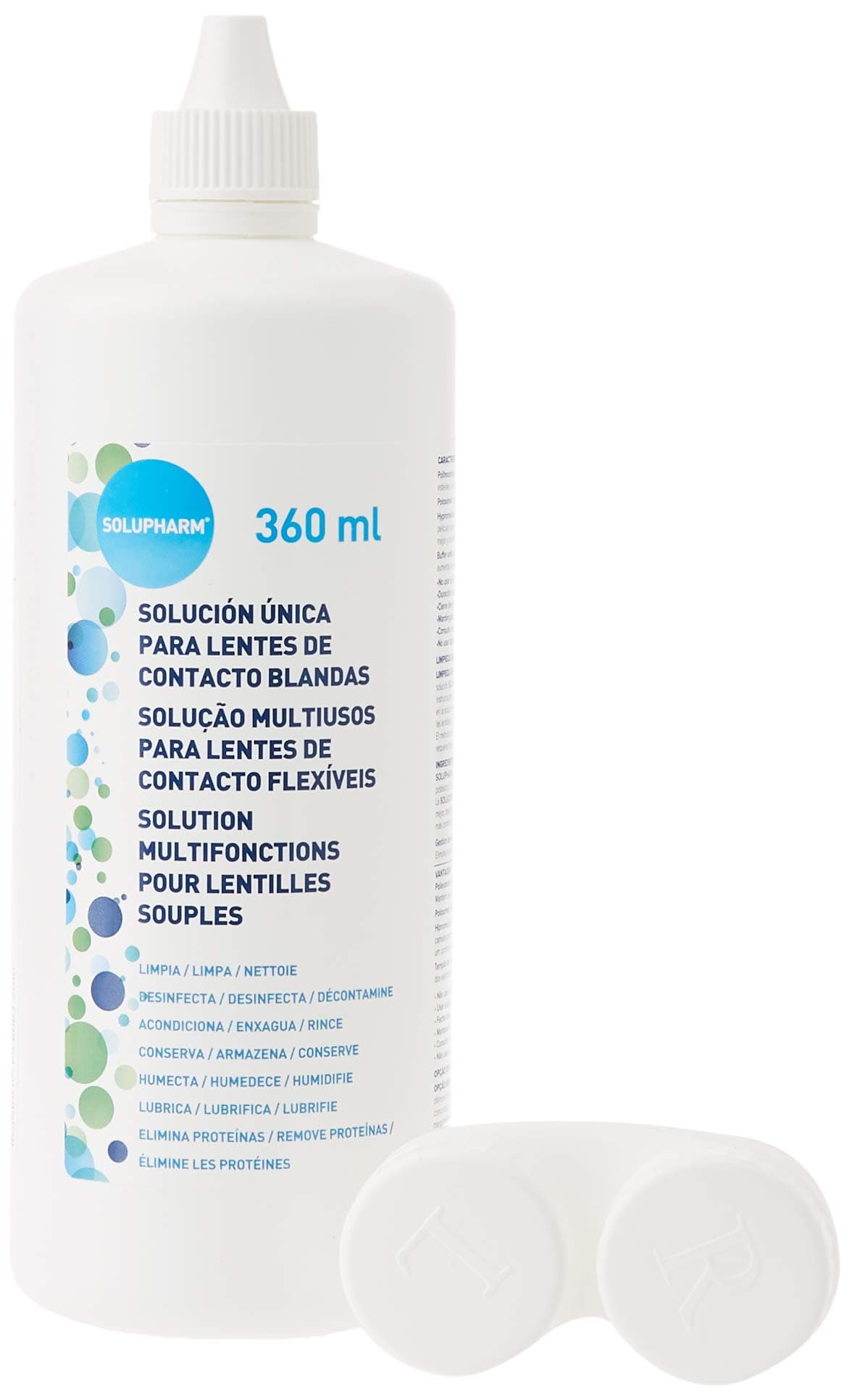 Solupharm Solución Única para Lentes de Contacto Blandas ,360 ml (Paquete de 2) — view 2
