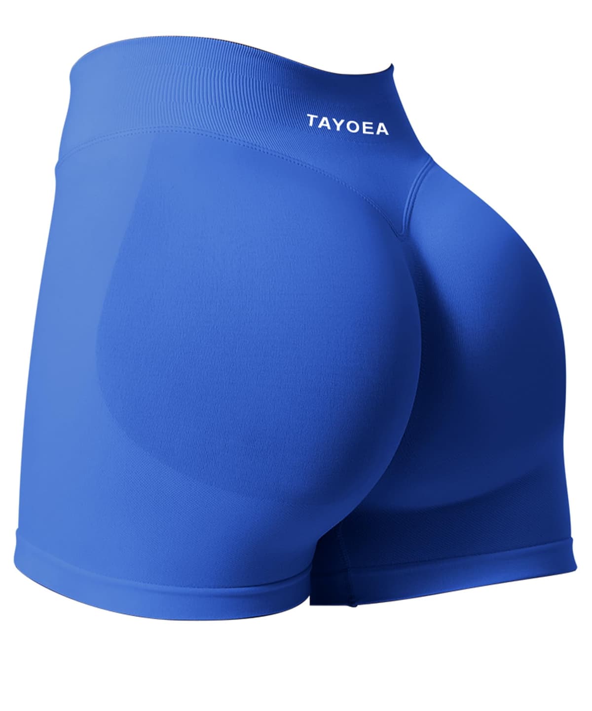 TAYOEA Pantalones Cortos Ciclismo Deportivos para Mujer Mallas Correr Cintura Alta Gimnasio Fitness Yoga Medias Push Up Booty Butt Scrunch Opaco Sin Costuras — view 24