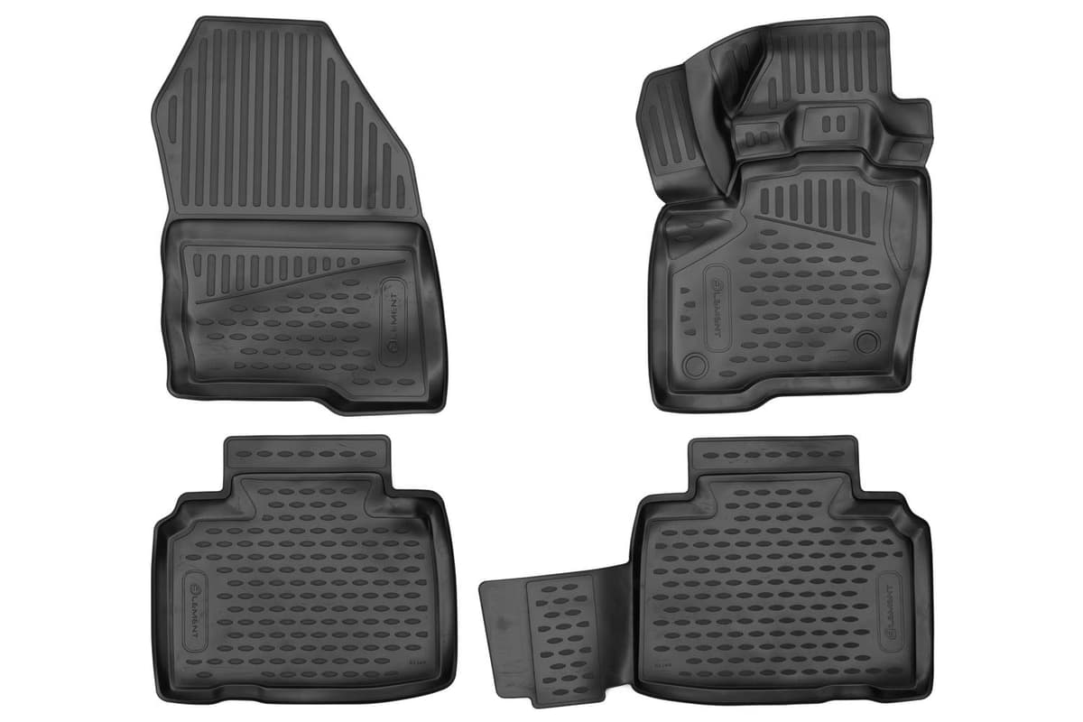 ELEMENT Alfombrillas para BMW X3 E83 2004-2010 | SUV | Alfombrillas Coche | 4 Piezas — view 167