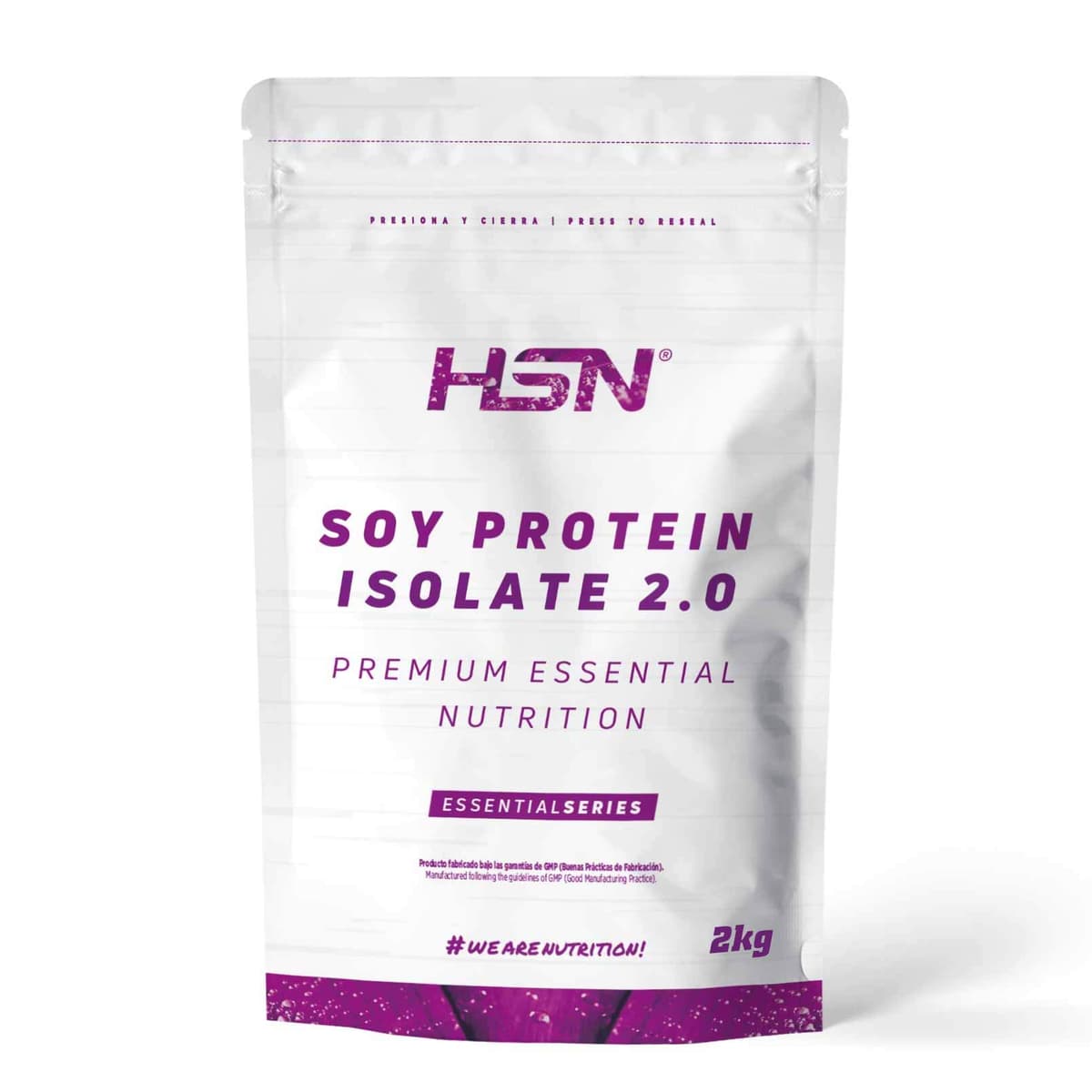 Proteína de Soja Aislada de HSN | Sabor Bombón de Chocolate y Avellanas 2 Kg = 67 Tomas por Envase | 100% Vegana | Soy Protein Isolate | No-GMO, Sin Gluten — view 30