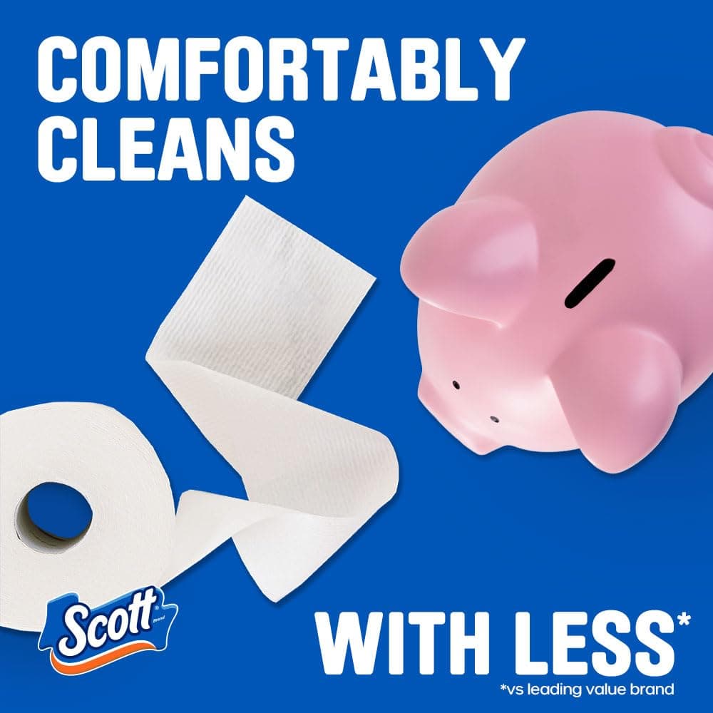 Scott Comfortplus Toilet Paper, Double Roll, Bath Tissue, 18 Count — view 31