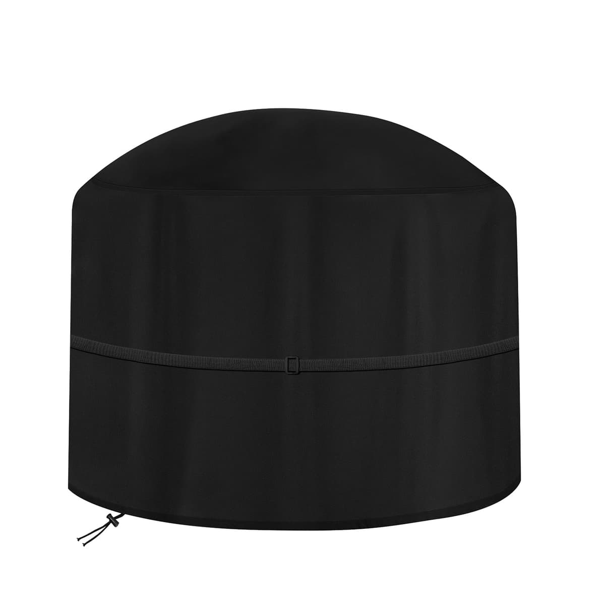Dokon Large Chimenea Cover Waterproof Chiminea Covers Windproof Anti-UV Heavy Duty Oxford Fabric Outdoor Chimney Cover, Garden Patio Heater Covers (122x21/61cm) - Black — view 8