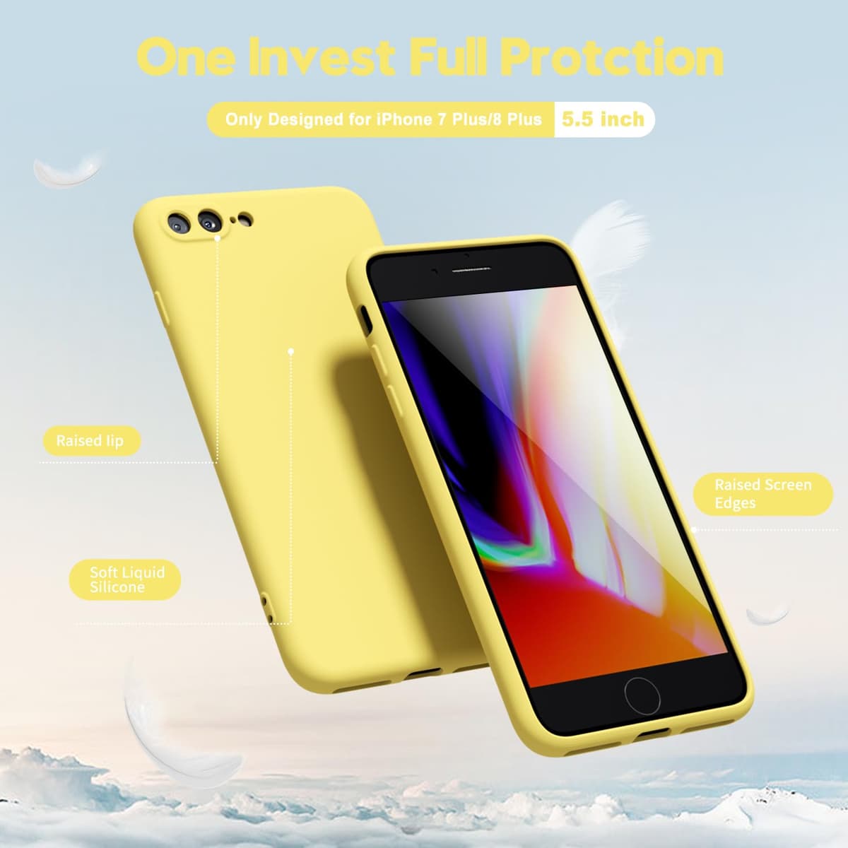 oakxco for iPhone 17 Pro Max Phone Case Liquid Silicone, Cute Thin Slim Grip Soft Rubber Gel for Women Men, Smooth Matte TPU Plain Solid Color Girly Simple Case with Camera Cover, Light Pink — view 1095