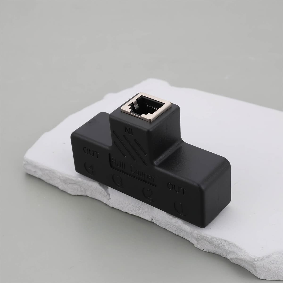 Acoplador Telefónico en Línea RJ11 Hembra A 4 Hembras 6P6C para Dispositivo de Fax Fijo (1 A 4) — view 5