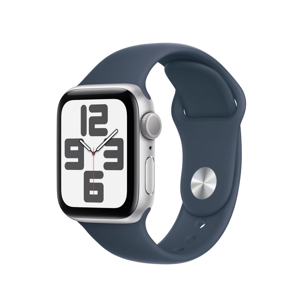 Apple Watch SE de 2.ª generación GPS Smartwatch con Caja de Aluminio en Blanco Estrella de 40 mm y Correa Deportiva Blanco Estrella - Talla S/M. Monitores de entreno y sueño y Resistencia al Agua — view 3