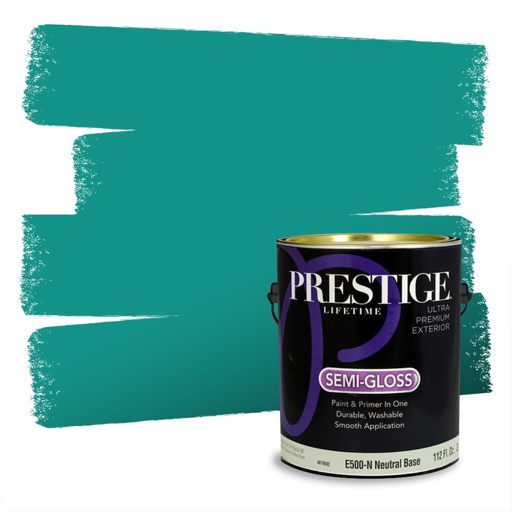 PRESTIGE Paints Interior Paint and Primer In One, 1-Gallon, Semi-Gloss, Comparable Match of Valspar* Dewdrop* — view 343