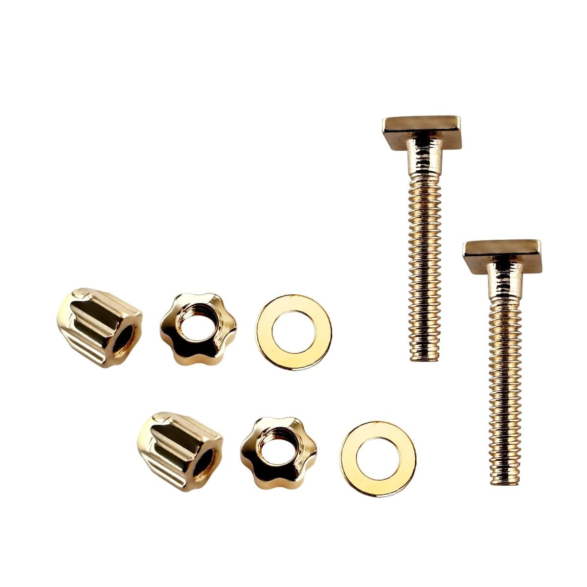 Tornillos de repuesto para lentes de sol Cartier sin montura y kit de reparación de tornillos cuadrados de 2,5 mm (dorado) — view 5