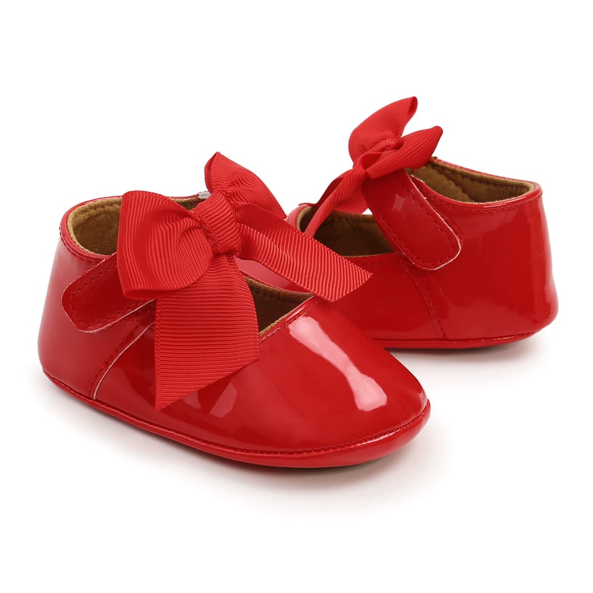 RVROVIC Baby Girl Moccasins Infant Princess Sparkly Premium Lightweight Soft Sole Prewalker Toddler Girls Shoes — view 5