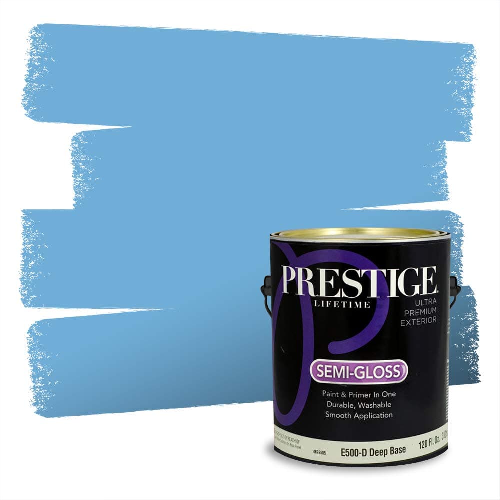 PRESTIGE Paints Interior Paint and Primer In One, 1-Gallon, Semi-Gloss, Comparable Match of Valspar* Dewdrop* — view 1518