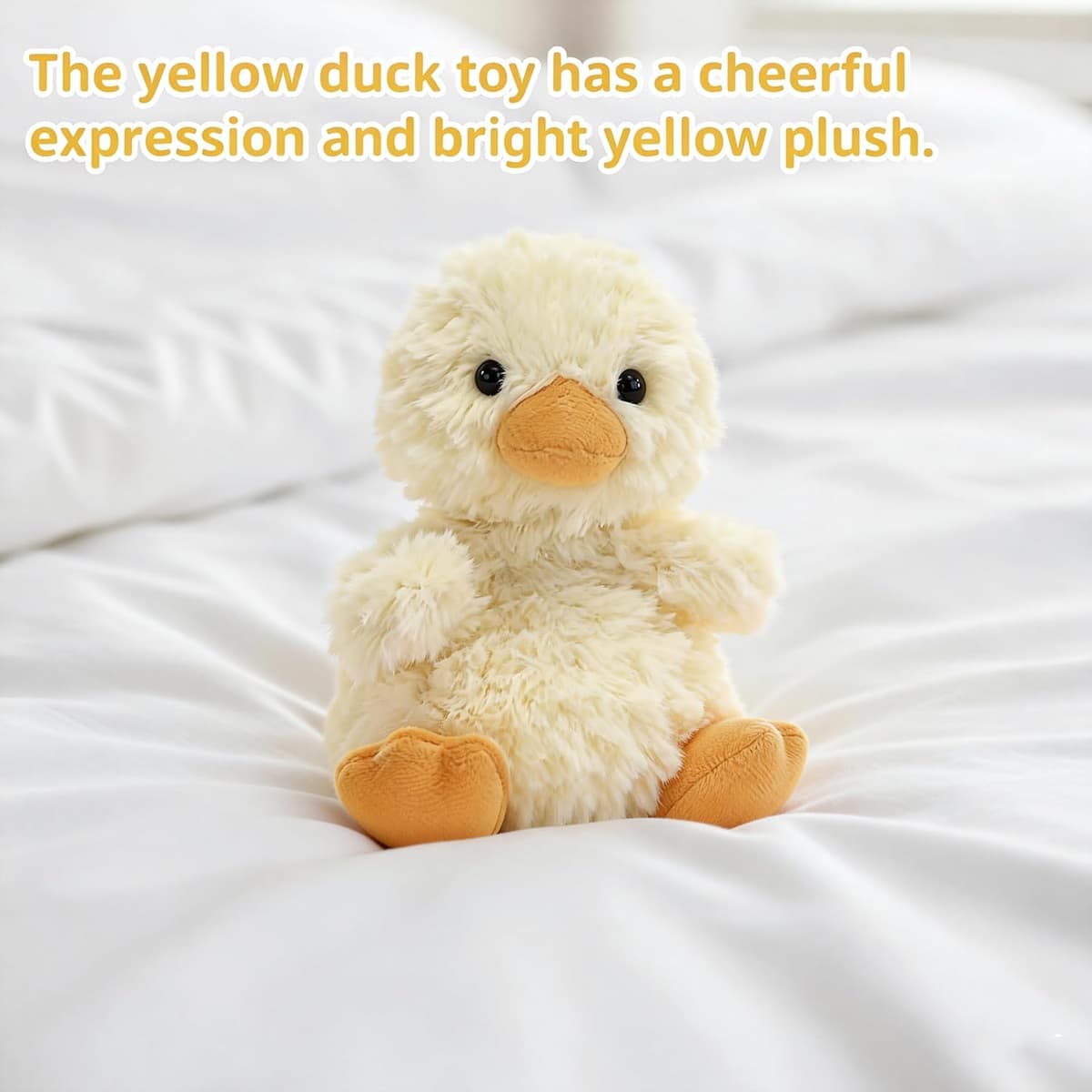 Cuddly Toy, 15cm Duck Teddy, Soft Toys, Cuddly Plush For Babies Toddlers, Plush Duck Gifts For Valentine's Day And Travel, Birthday, Easter Teddy Gift — view 4