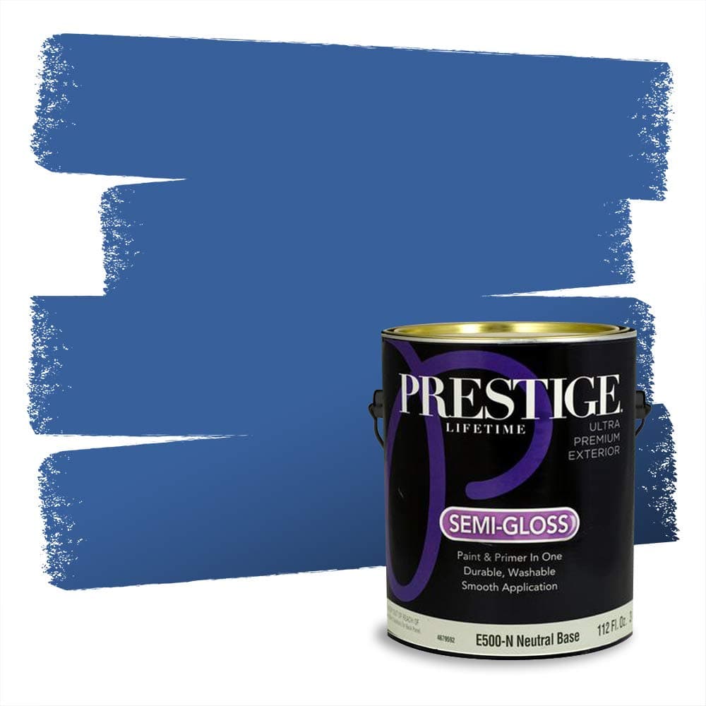 PRESTIGE Paints Interior Paint and Primer In One, 1-Gallon, Semi-Gloss, Comparable Match of Valspar* Dewdrop* — view 486