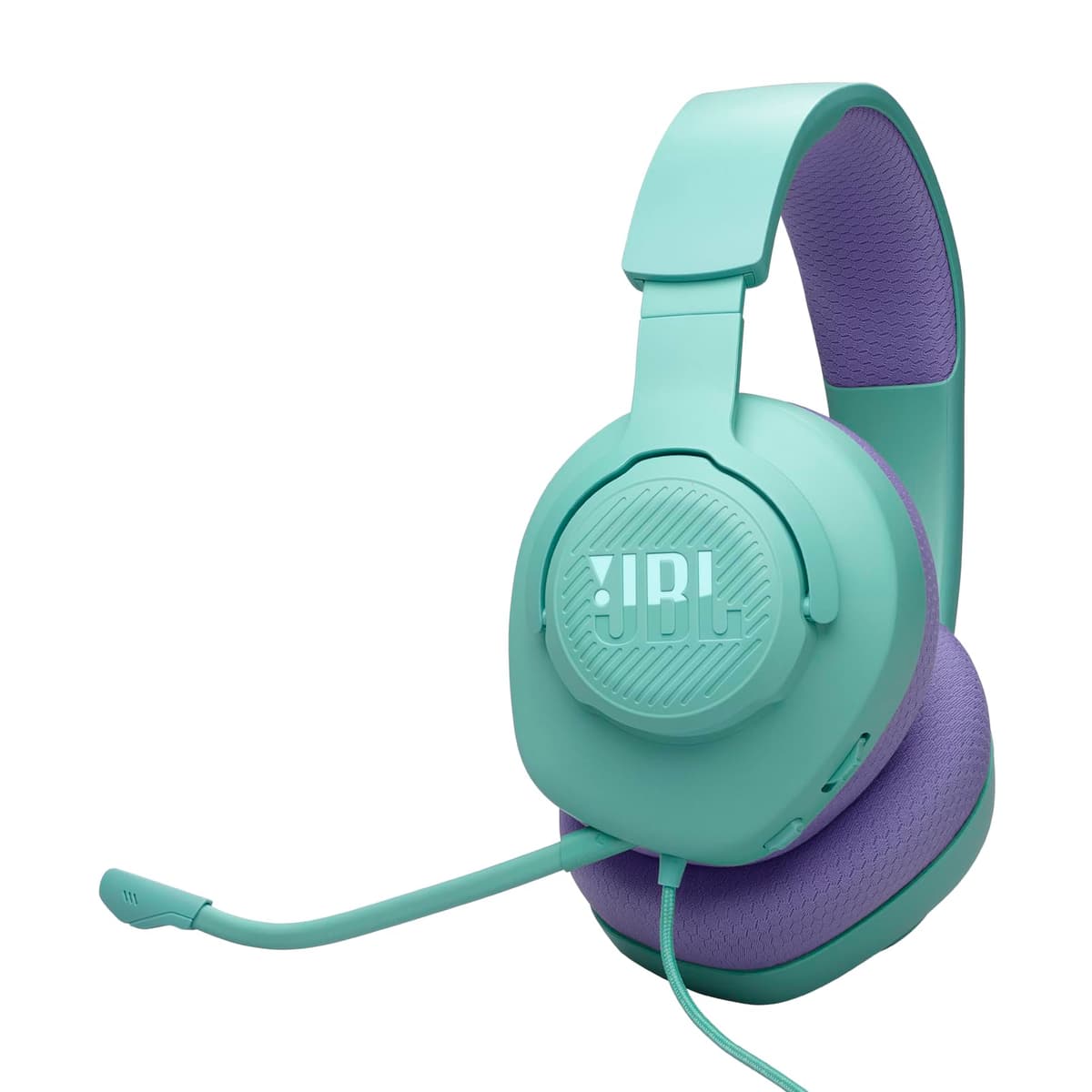 JBL Quantum 100M2 cascos circumaurales para gaming, JBL QuantumSOUND Signature, cable de audio de 3.5 mm, compatibles con múltiples plataformas, micrófono desmontable, función de silencio, blanco — view 11