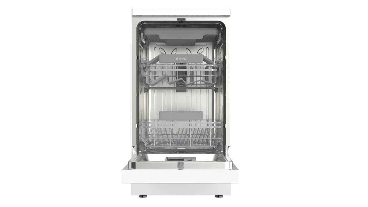 Lavavajillas D3Y Slim - 45 cm, 11 Servicios, Clase Energética D, Diseño Slim Compacto, 6 Programas, Media Carga, Inicio Diferido, Secado Extra, Funcionamiento Silencioso — view 3