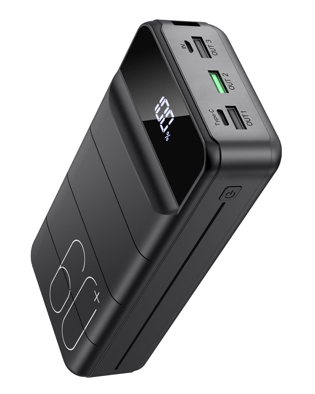 PowerBank 60000mAh Fast Charging,Battery Pack 22.5W Power Bank with USB C, Portable Charger,4 Outputs and 2 Inputs LED Display Compatible with Android Tablets iPhone etc.