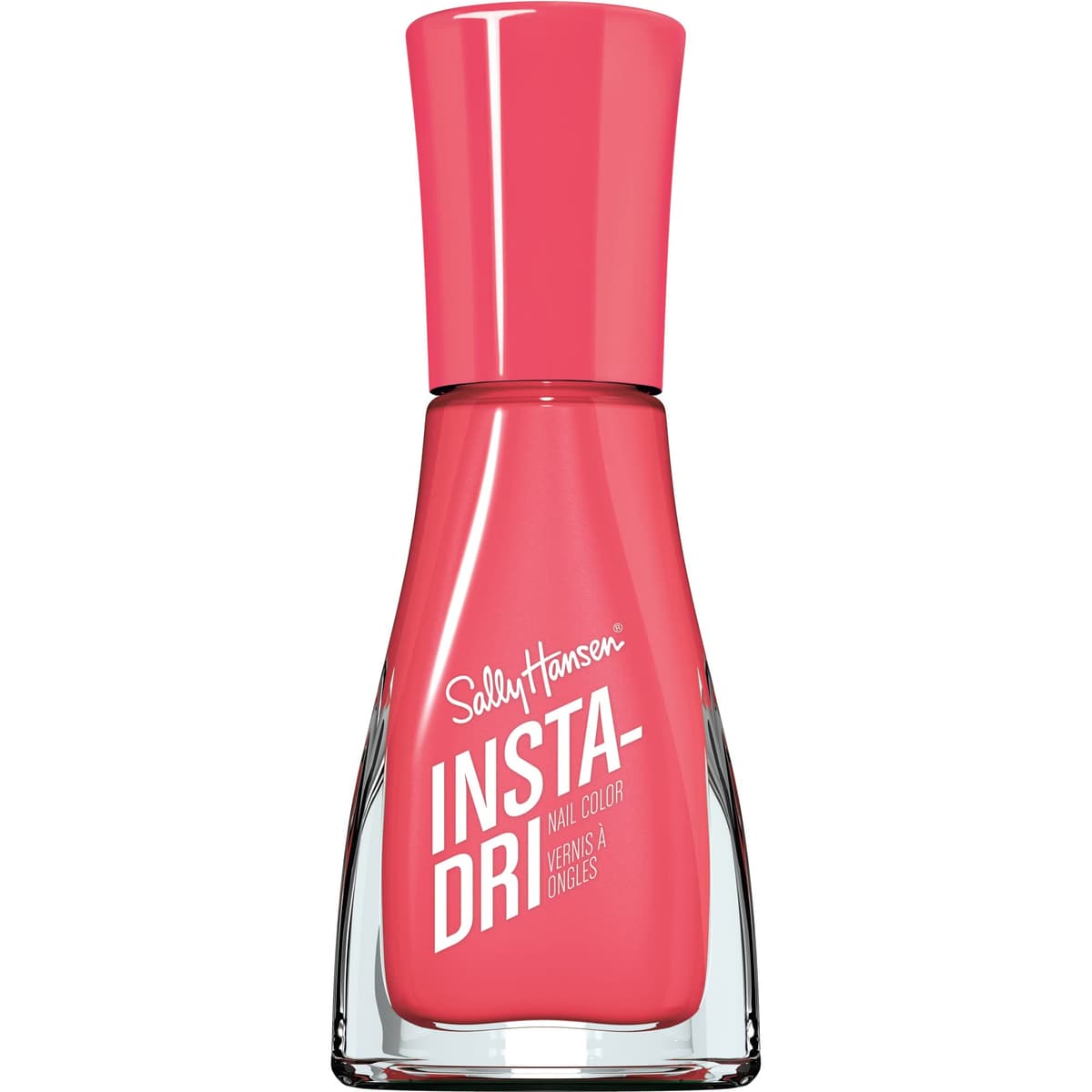 Sally Hansen Insta-Dri Nail Polish, White On Time, 60 Seconds Quick Drying, Long Lasting, Streak Free, Shiny Finish, 3-in-1 Formula, Built in Base and Top Coat, 9.17ml — view 30