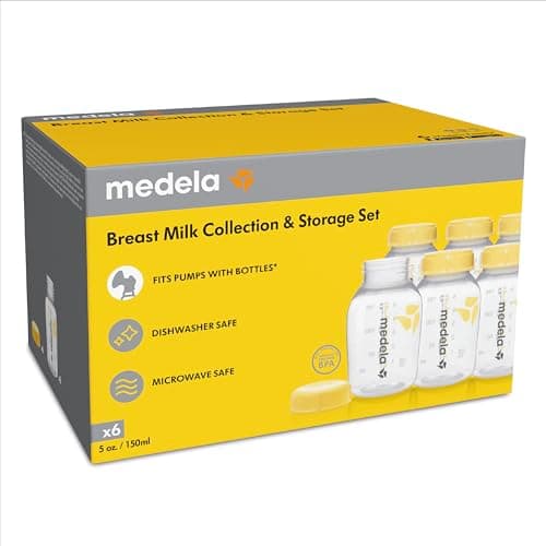 Medela 5oz Breast Milk Collection & Storage Bottles | 6 Ct — view 6