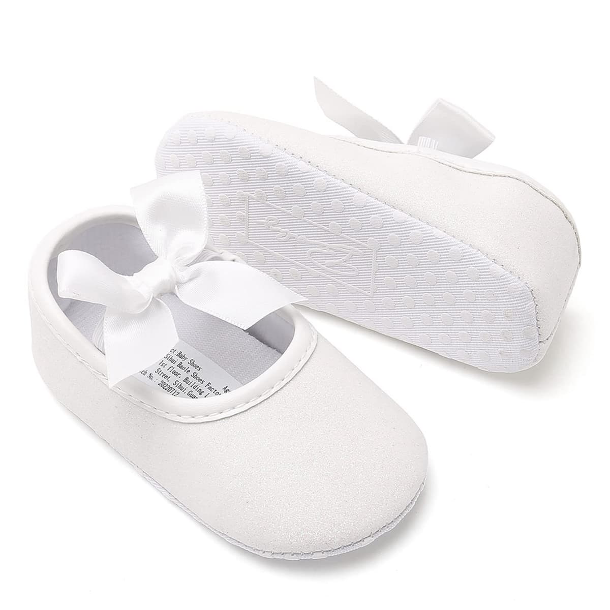 RVROVIC Baby Girl Moccasins Infant Princess Sparkly Premium Lightweight Soft Sole Prewalker Toddler Girls Shoes — view 34