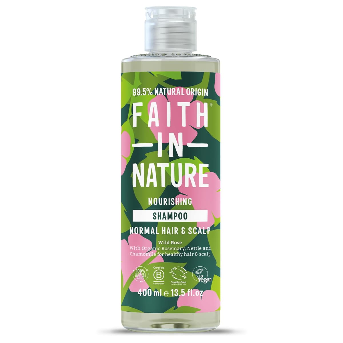 Faith In Nature Natural Lavender & Geranium Shampoo, Balancing for Normal Hair & Scalp, Vegan & Cruelty Free, No SLS, Silcones or Parabens, 400ml — view 14