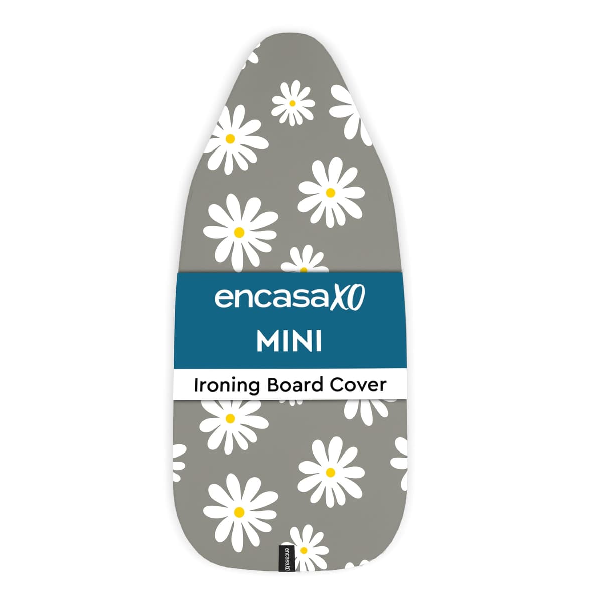 Encasa XO Ironing Board Covers and pad 125x46 cm- Thick 3mm Felt Padding, Drawstring Tightening & Lock, Heat Reflective, Scorch & Stain Resistant, for Wide Ironing Board - Big Leaves Green — view 20