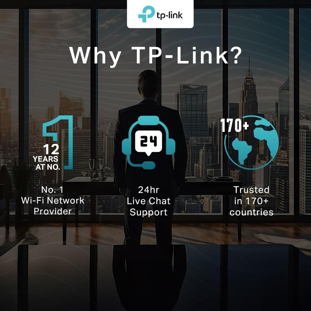 New TP-Link RE505X WiFi 6 Extender Booster AX1500, Dual-Band WiFi Repeater with Gigabit Ethernet, EasyMesh Compatible, Access Point Mode, App Setup — view 8