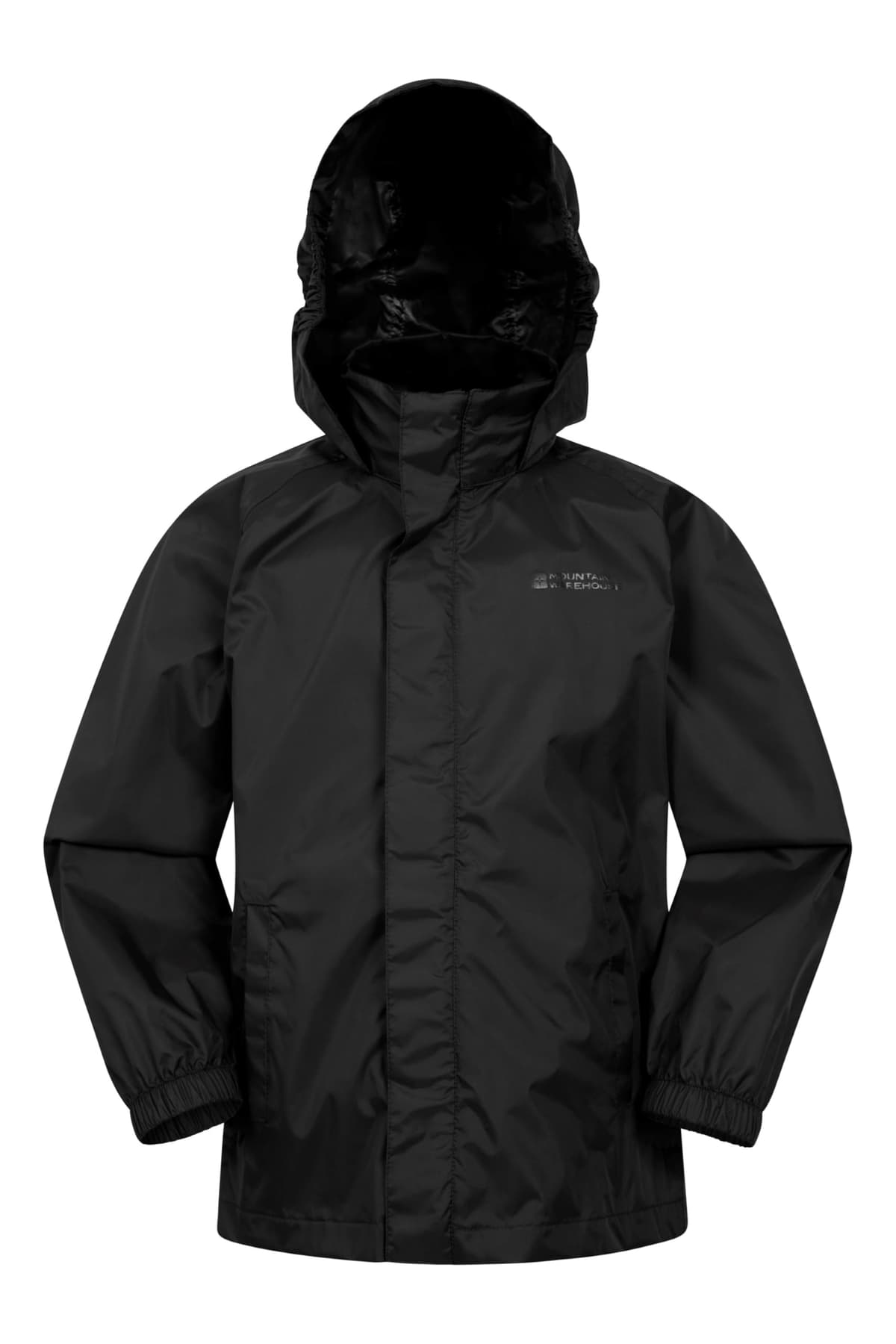Mountain Warehouse Pakka Kids Waterproof Jacket - Wind Resistant, Lightweight,Breathable Rain Coat for Girls & Boys, Packaway Bag - For Rain, Spring Summer — view 4