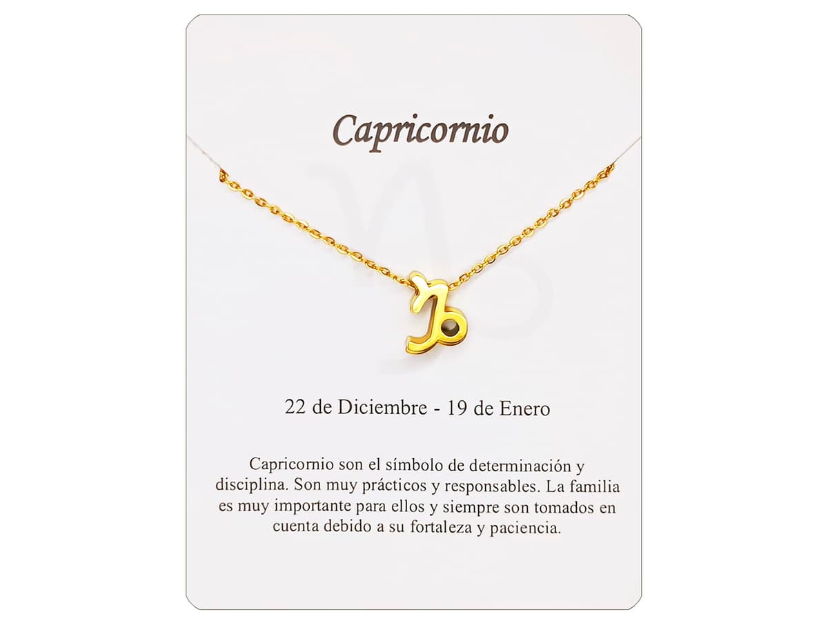 Collar Signo Zodiaco Acero Inoxidable hermosa Tarjeta Significado Signo Zodiacal Colgante Horóscopo Para mujer Regalo Cumpleaños — view 26