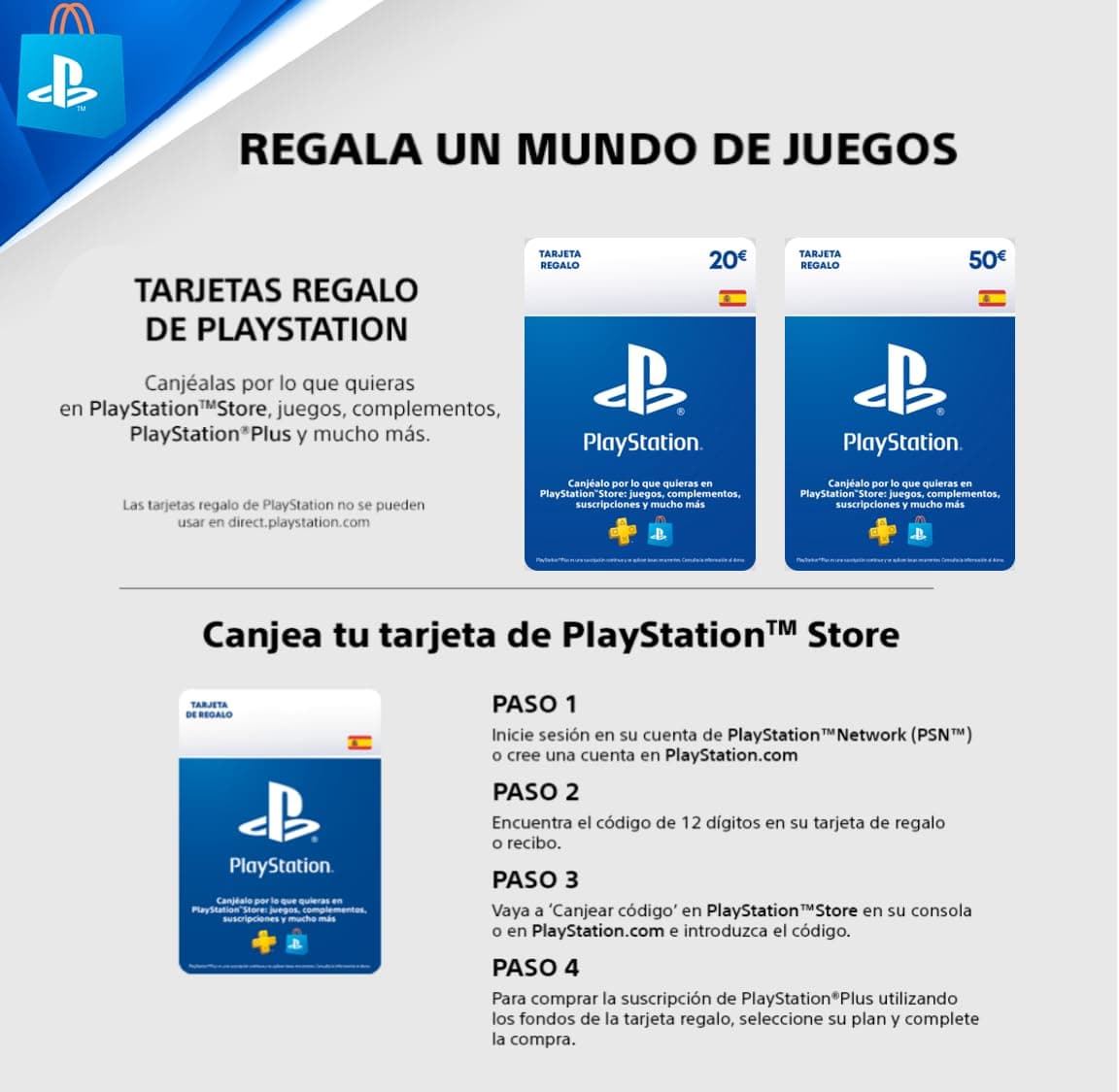 20€ PlayStation Store Tarjeta Regalo para PlayStation Plus | Cuenta española [Código por correo] — view 2