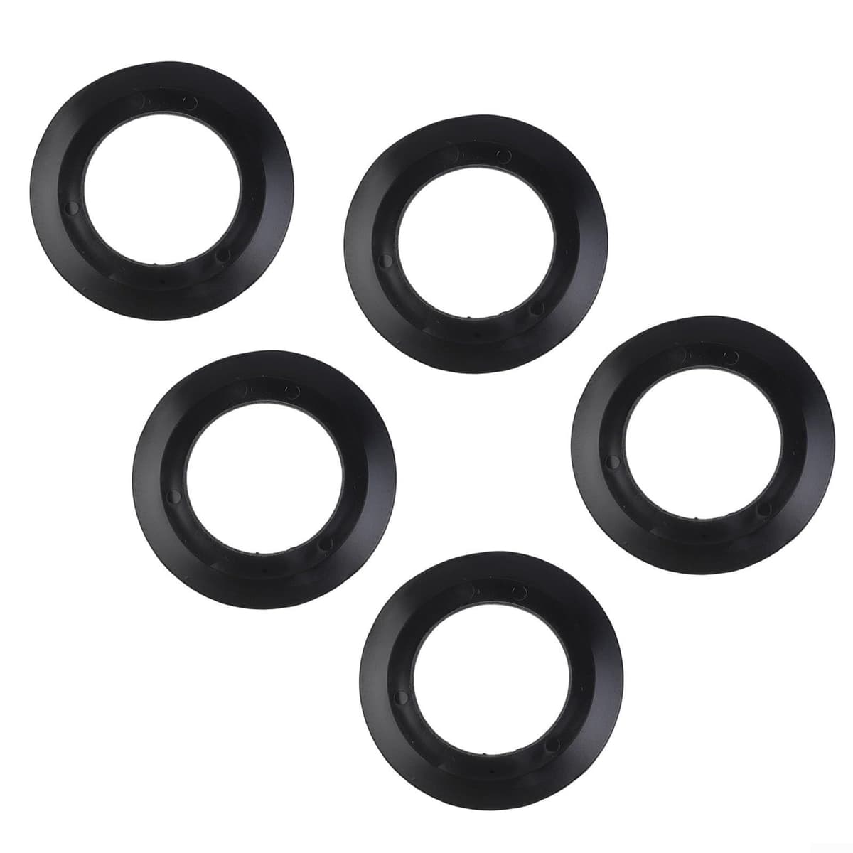 Springwillfly 5 Pack Rubber Seal Washer Gasket For Kitchen Sink Basket Strainer, Flexible Black Replacement Seals For 78Mm 79Mm 80Mm 82Mm 83Mm(For 78 79 80mm)