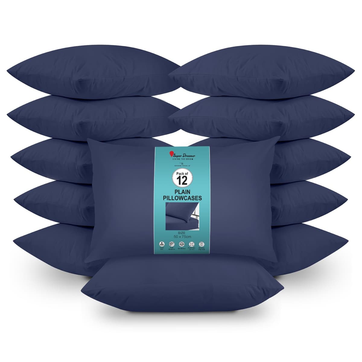GC GAVENO CAVAILIA Fitted Sheet Single Bed (91 x 190cm) - Grey Bedding Sheets - Plain Dyed Microfiber Bed Sheets Single - (10 inch) 25cm Deep Pocket Bottom Sheet - Easycare - Wrinkle & Fade Resistant — view 87