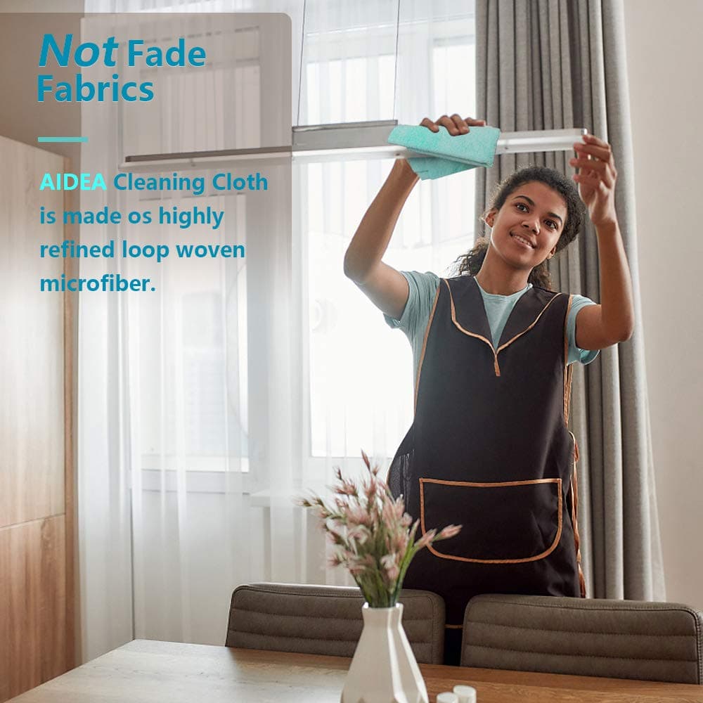 AIDEA Microfibre Cleaning Cloth, Microfibre Cleaning Cloth 12 Units 30 x 30 cm — view 8