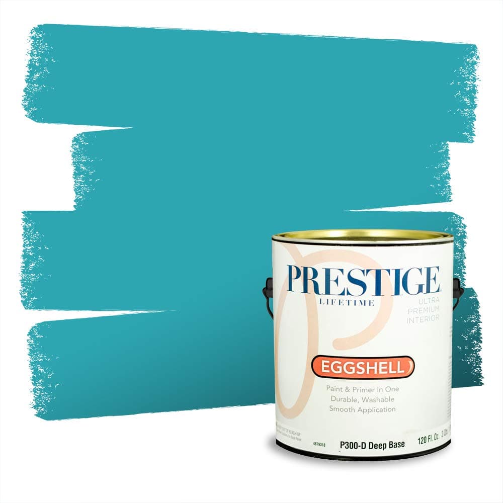PRESTIGE Paints Interior Paint and Primer In One, 1-Gallon, Semi-Gloss, Comparable Match of Valspar* Dewdrop* — view 1118
