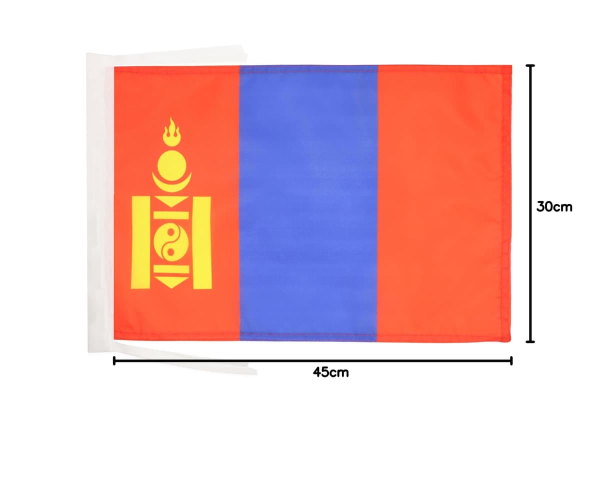 AZ FLAG Bandera de ESPAÑA SIN Armas 45x30cm - BANDERINA ESPAÑOLA SIN Escudo 30 x 45 cm cordeles — view 118
