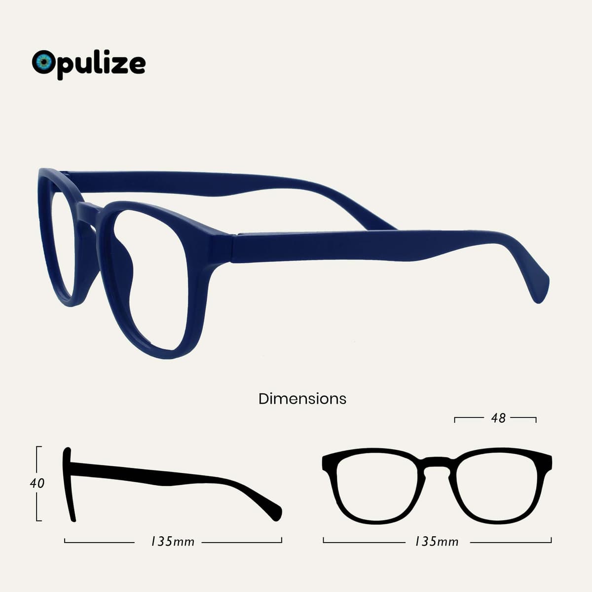 OPULIZE Pop Gafas de Lectura Pack de 5 Redondas Violeta — view 2