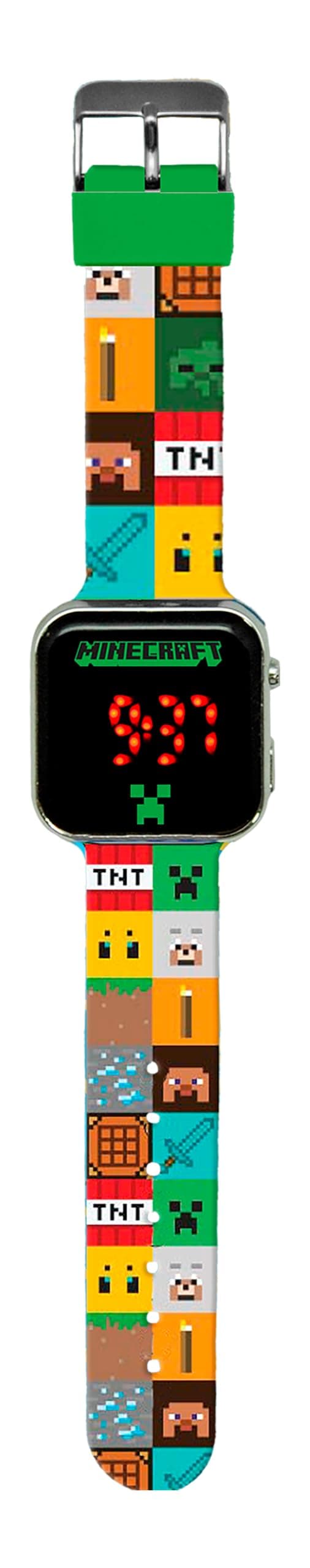 Kids Licensing - Reloj Digital LED para Niño y Niña con Personajes,Tiene Funciones de Hora, Fecha y Correa Ajustable — view 8
