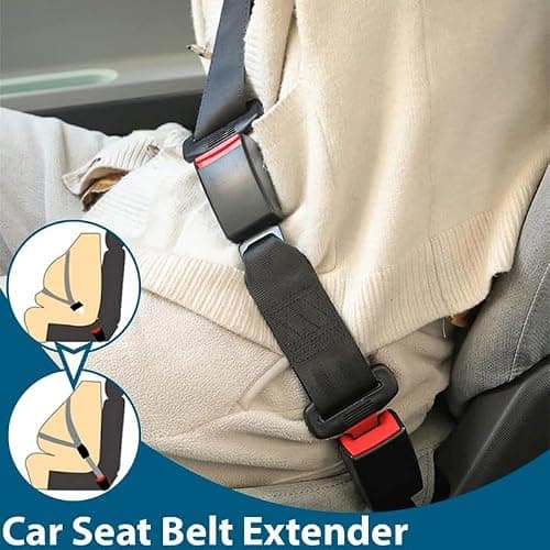 10 Inch Universal Buckle Extender, Restraint Extension, Upgraded Car Buckle Adapter Accessory, Fits Most Vehicle Models — view 4