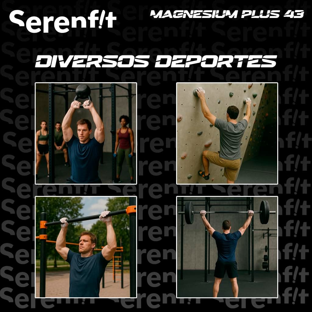 Carbonato de Magnesio en Polvo - magnesio Escalada - magnesio en Polvo Escalada - Polvo magnesio Crosstraining - magnesio calistenia (1 KG) — view 4