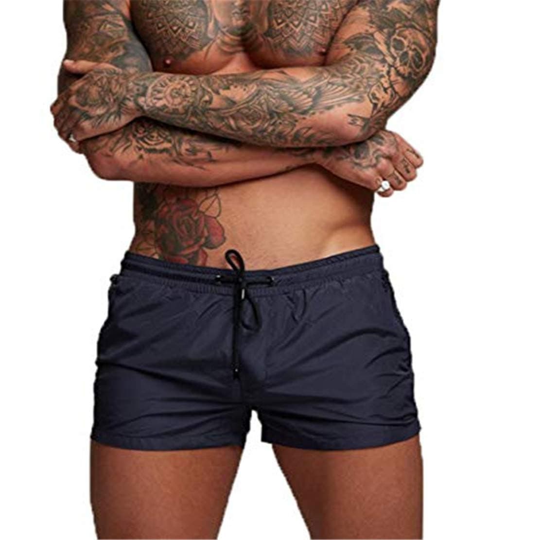 EDOTON Bañador para Hombre, Pantalones Cortos Impermeables Pantalones Cortos de Surf Pantalones de Natación — view 8
