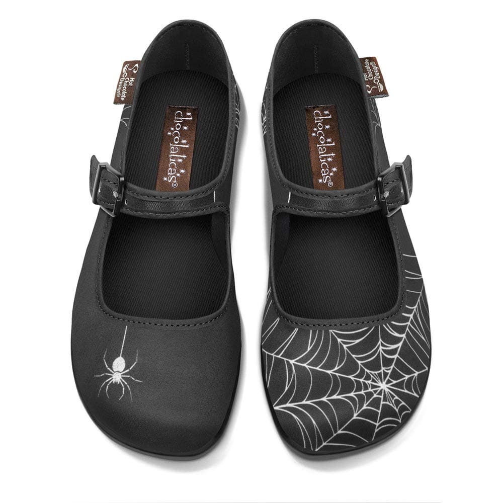 Hot Chocolate Design Chocolaticas Funky Canvas Women's Mary Jane Flat Shoes — view 132