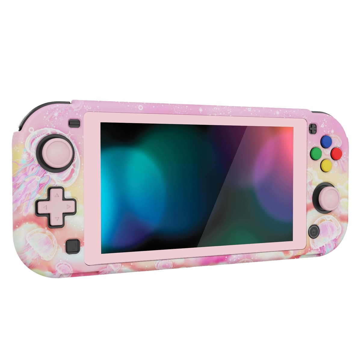 playvital ZealProtect Protective Case for Nintendo Switch Lite, Hard Shell Grip Cover for Nintendo Switch Lite w/Screen Protector & Thumb Grip Caps & Button Caps - Antique Yellow — view 122