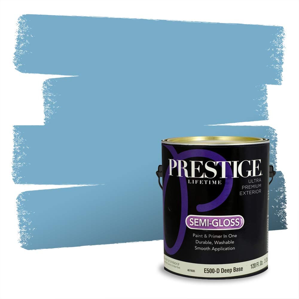 PRESTIGE Paints Interior Paint and Primer In One, 1-Gallon, Semi-Gloss, Comparable Match of Valspar* Dewdrop* — view 743